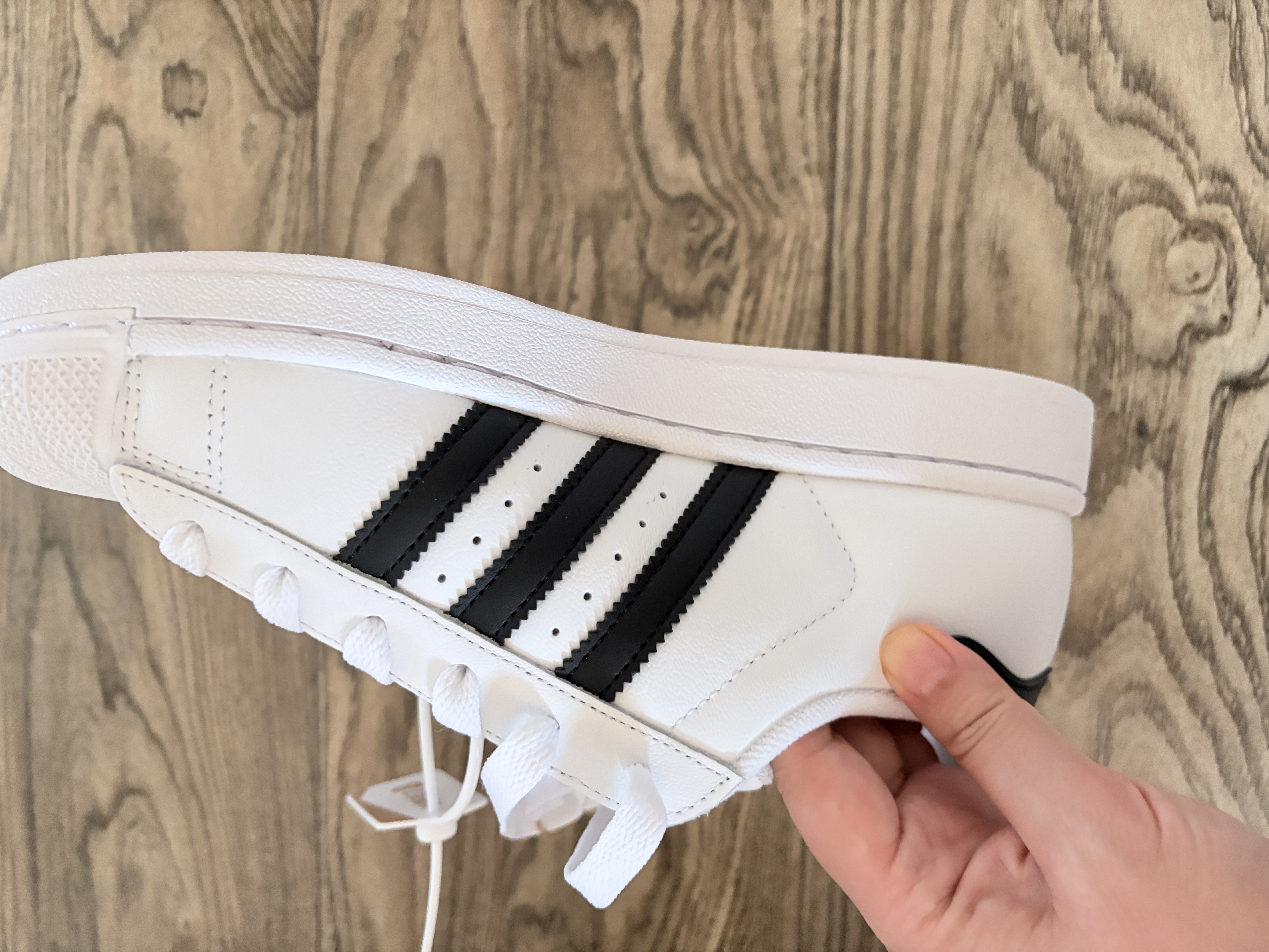 阿迪达斯（adidas）Superstar 2贝壳头三叶草经典女款运动板鞋JH9976白色 38 实拍图