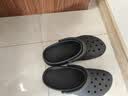 卡骆驰（crocs）经典云朵Clog女沙滩洞洞凉拖鞋206750 黑色39（39-40） 实拍图