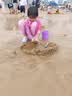 361°儿童泳衣女童女孩连体长袖长裤小中大童游泳衣温泉泳装潜水服 实拍图