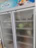 新飞 （Frestec）新飞680L展示柜冷藏保鲜柜酒水饮料冰柜冷藏酒店冷藏保鲜柜超市微霜立式冷柜双门下机直冷蓝白 实拍图