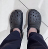 卡骆驰（CROCS）经典云朵Clog男女沙滩洞洞鞋凉拖鞋 206750-001 36 实拍图