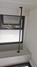 卡贝免打孔伸缩晾衣杆窗帘杆罗马杆阳台挂衣杆浴室浴帘杆灰色110-190 实拍图