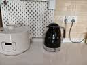 SMEG/斯麦格复古烧水壶KLF04家用1.7L大容量不锈钢恒温电热水壶养生壶泡茶咖啡自动断电教师节生日礼物 1.7L 黑色 实拍图