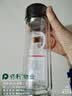 【京东物流配送】高硼硅双层玻璃杯大容量泡茶杯水杯子茶水分离杯 【双层加厚】茶杯350ml1只 实拍图