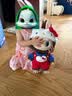 POP MART泡泡玛特 THE MONSTERS × HELLO KITTY - 搪胶毛绒公仔礼物 搪胶毛绒公仔 实拍图