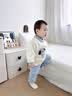 班喜迪儿童睡衣秋冬2026新款珊瑚绒套装女童上衣宝宝裤子秋季男童家居服 蓝色 【加绒】 90 晒单实拍图