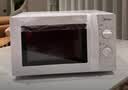 美的（Midea）快捷微波炉 家用小型 360°转盘加热 旋钮操控 易洁内胆2026新款（M1-L213B二代） 实拍图