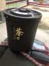 梦庭茶渣桶家用客厅大容量6L茶水桶带盖茶台茶桌废水桶干湿分离垃圾桶 实拍图