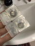 强生安视优美瞳日抛彩色隐形眼镜近视进口cos晶石30片装陨石棕0度 实拍图