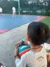 李宁（LI-NING）篮球儿童5号比赛室内外耐磨水泥地幼儿小学生青少年户外橡胶五号 实拍图