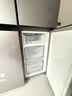 美的（Midea）480升十字四开门冰箱全空间养鲜抗菌净味双变频一级能效风冷无霜超薄家用大容量以旧换新国家补贴 497新国标一级|榭湖银 实拍图