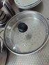 不锈钢汤锅家用特厚蒸锅一体煲汤炖锅燃气双耳锅 24CM汤锅+蒸格 实拍图