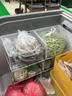 伊思家冰柜内部置物架筐子隔层吊篮整理神器冰箱隔断挂筐架子分隔框冷柜 白色三层大号 单 实拍图
