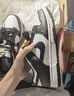 耐克NIKE七夕男休闲板鞋 DUNK 运动鞋HF5441-100黑白40.5 实拍图