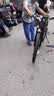 永久自行车成人山地车自行车学生男女铝合金变速公路自行车油碟单车 【钢架/全套轴承】摩天灰 24速 27.5寸【推荐175-195cm】 实拍图