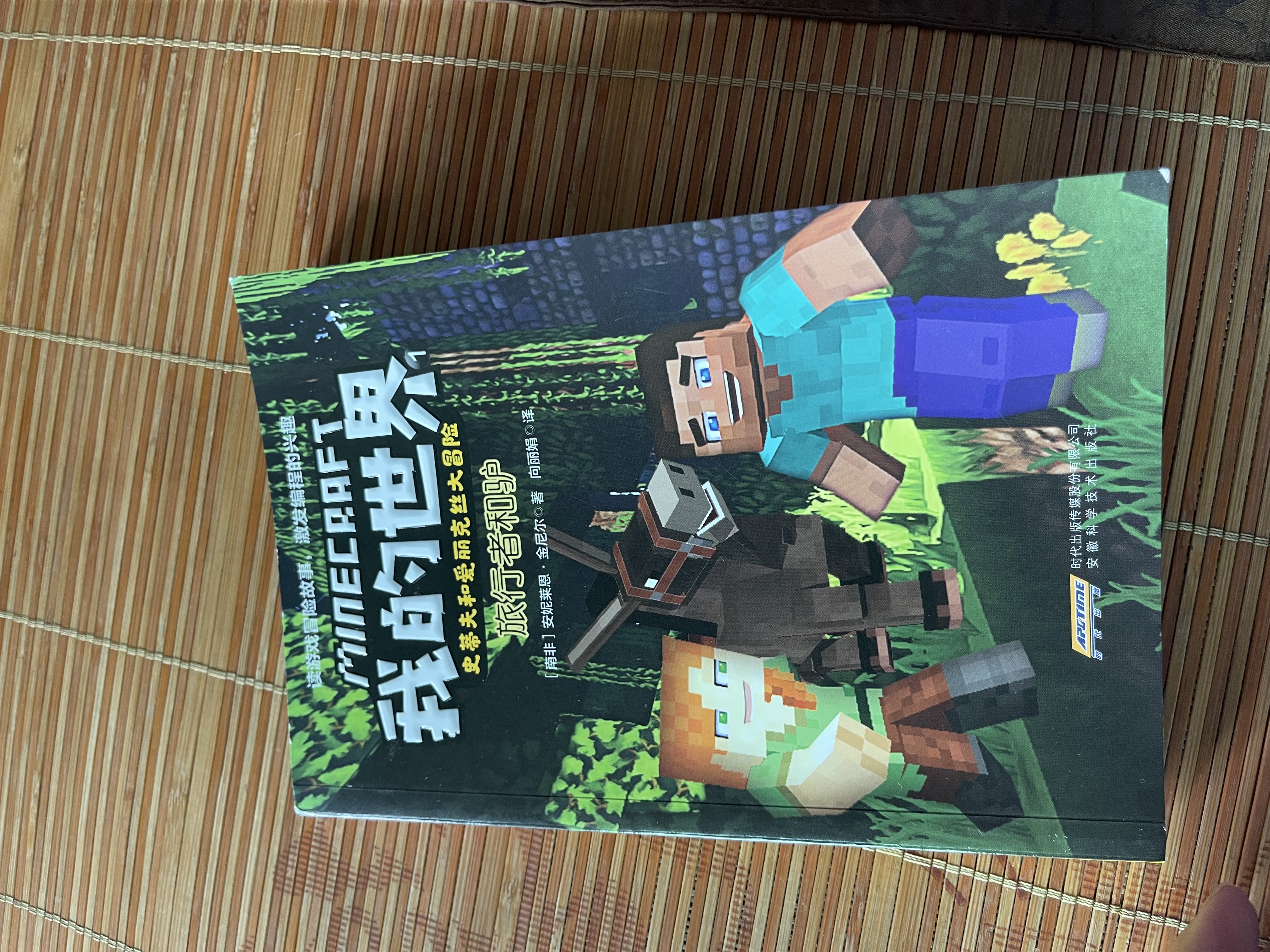 我的世界·史蒂夫和爱丽克丝大冒险（第一辑全6册）(中国环境标志产品 绿色印刷)暑假作业 一升二暑假衔接 小升初暑假衔接  实拍图