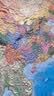 【时光学】中国地图立体地图 高清精雕超大凹槽3d立体凹凸竖版学生地理百科墙贴 实拍图