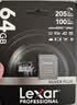雷克沙（Lexar）64GB TF(MicroSD)存储卡 V30 4K 读205MB/s 大疆Pocket 4P官方推荐 影石Luna内存卡(SILVER PLUS) 实拍图