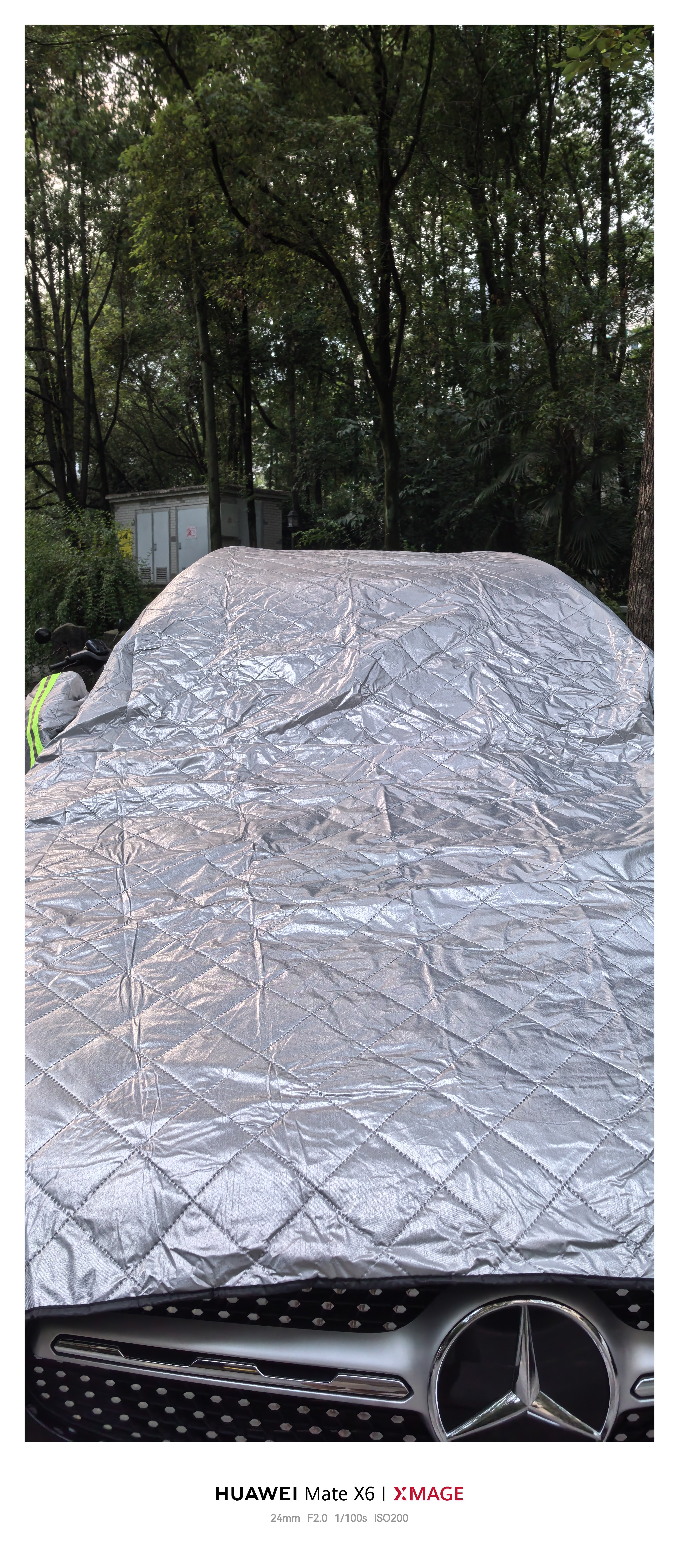 TOKUSET汽车遮阳挡全罩车衣车罩防晒防雨隔热遮阳前挡风四季加大加厚车套 实拍图