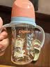 贝亲（Pigeon）PPSU双把手防胀气奶瓶240ml 丛林小兔 M号奶嘴 3月+ AA218 实拍图