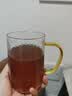 雅集玻璃杯筑铭杯茶杯泡茶杯带过滤木盖喝水杯子玻璃杯男士办公杯 实拍图