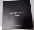 华为（HUAWEI）手表WATCH 5【咨询享优惠】智能运动健康eSIM独立通话血氧体温监测风险评估送男女士朋友礼物4Pro 46mm木星棕丨深棕色素皮复合表带【皮表带+贴膜】 实拍图