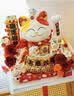 吉猫堂招财猫摆件开业大号自动摇手店铺前台家居客厅装饰发财猫送礼礼品 32CM高【我为财运举大旗】当次日达 【礼盒+坐垫+围脖】电池插电两用 实拍图