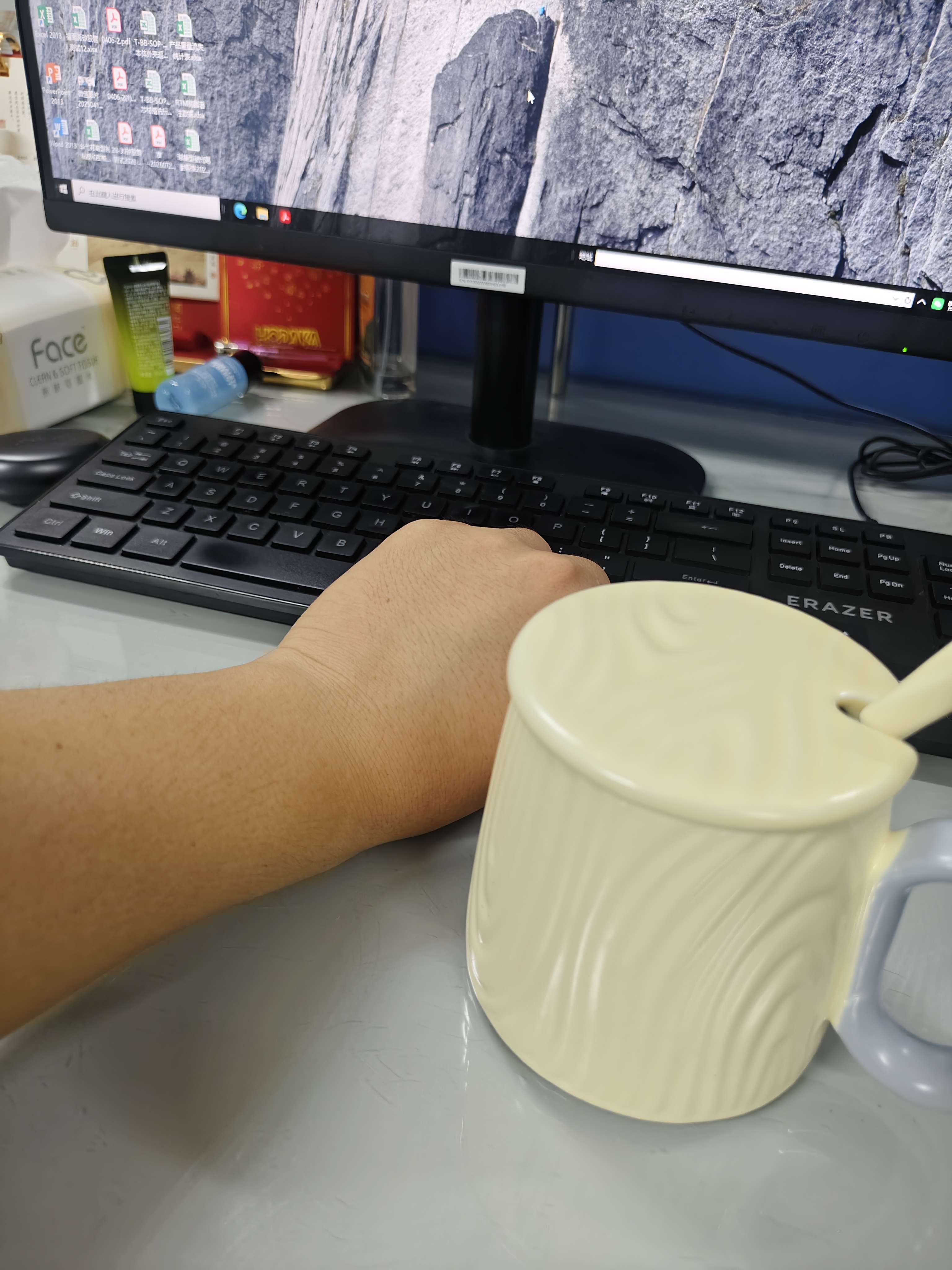 几物森林陶瓷马克杯玻璃杯漱口杯盲盒咖啡杯牛奶杯办公杯男女茶杯随机款式 实拍图