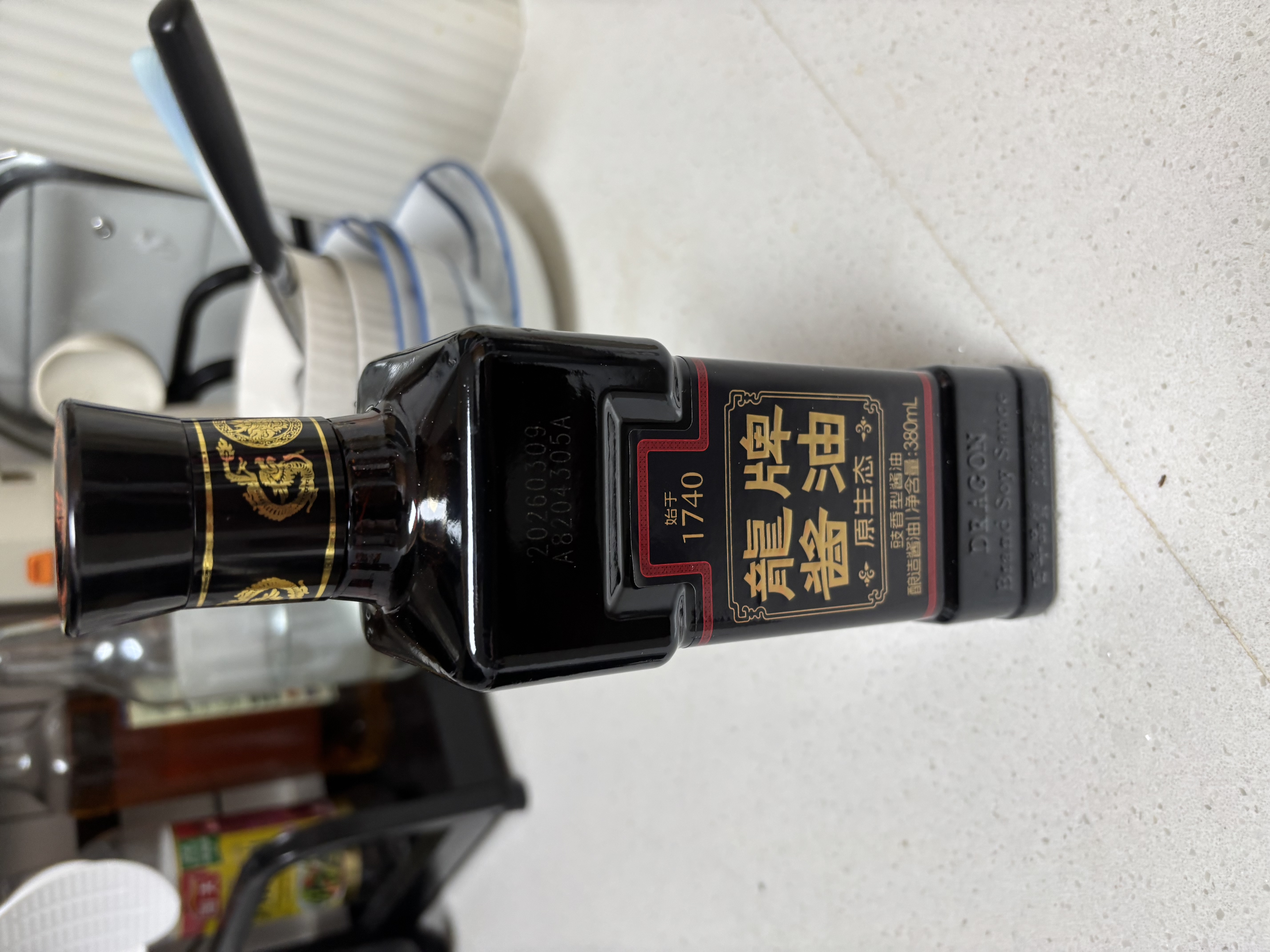 龍牌原生态酱油380ml*2【中华老字号特级酱油】头道老抽 实拍图