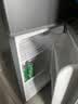 奥克斯小冰箱家用小型迷你冷藏冷冻两用出租房宿舍用节能省电寝室办公室电冰箱 【净化去味】146灰色【高效保鲜 铜管速冷】30L 实拍图