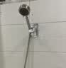 JOCBO【精工】304不锈钢增压花洒通用接口高压单头花洒头手持淋浴花洒 不锈钢花洒【三档过滤】+1.5米防爆管+旋转支架 实拍图