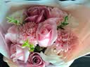 京东鲜花11朵玫瑰香皂永生花束康乃馨混搭生日礼物女士送老师教师节礼物 实拍图