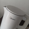 美的（Midea）电热水壶烧水壶1.7L304不锈钢0涂层双层隔热自动断电1500W养生冲奶2026新款 MK-SH17M130 实拍图