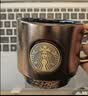 星巴克（Starbucks）棕金鎏光系列马克杯414ml水杯子桌面杯送男友教师节礼物 实拍图