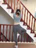 361°运动裤女健身裤假两件瑜伽裤女高腰提臀修身显瘦瑜伽服跑步 实拍图
