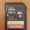 闪迪（Sandisk）32GB SD内存卡 4K V30 U3 C10 相机存储卡 读速100MB/s 写速90MB/s 微单/单反相机内存卡 实拍图