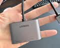 绿联Type-C扩展坞USB-C转HDMI/VGA双屏拓展坞USB3.0转接头投屏器通用苹果MacBook华为笔记本电脑switch 实拍图