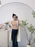 婷美女士秋衣秋裤套装肌底衣内搭超薄无痕打底美肤面膜衣保暖内衣 L 实拍图
