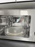 海尔（Haier）白巧不锈钢微波炉 0涂层360°转盘加热 旋转操作易洁耐用内胆 家用小型 老人适用 HW-M2003JW 实拍图
