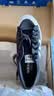 adidas NIZZA PLATFORM厚底增高运动帆布鞋女阿迪达斯三叶草 一号黑/白   38.5 实拍图