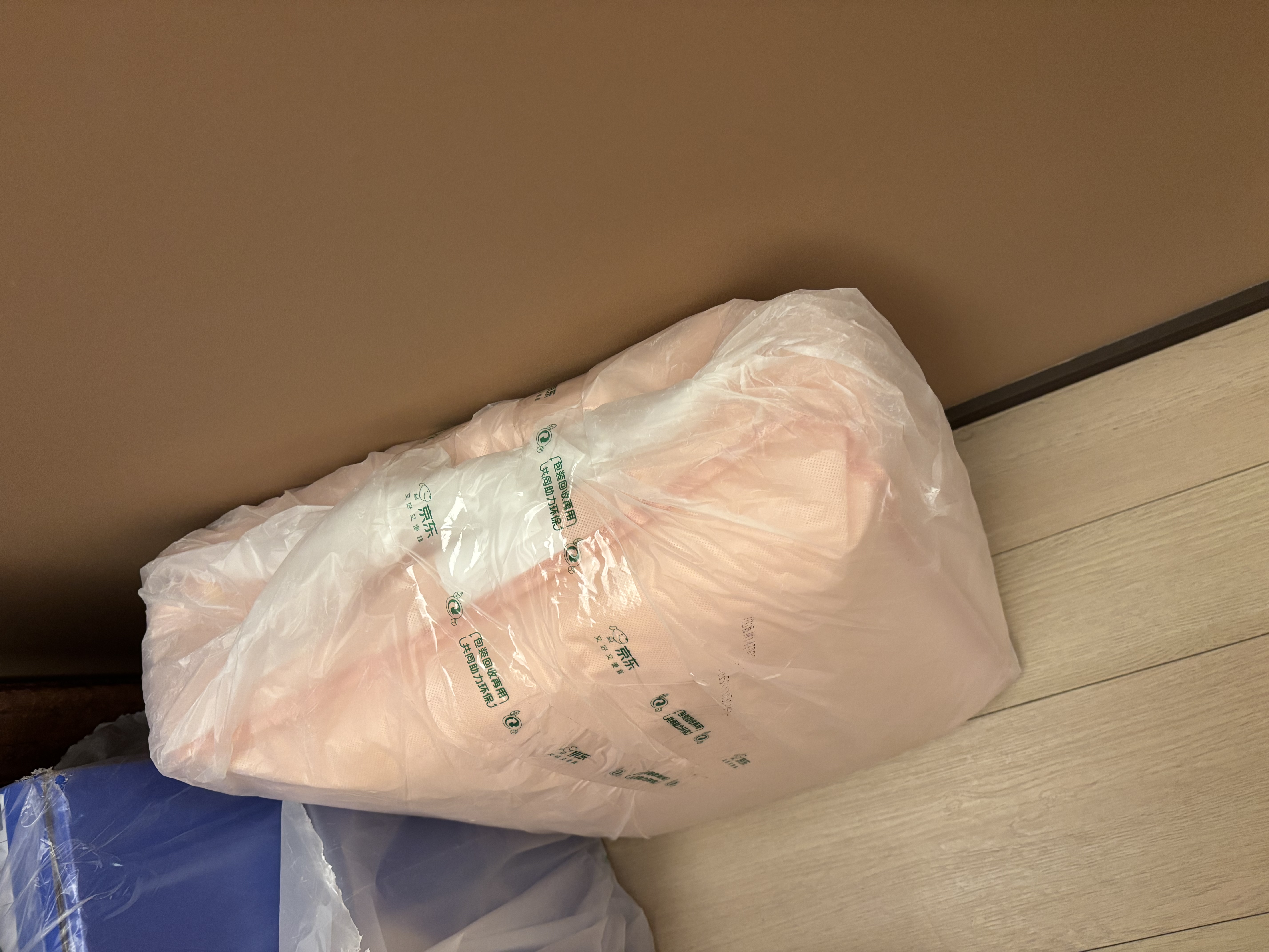 水星家纺被子冬被大豆被子学生宿舍冬季子母被芯纤维被约6.9斤150*210cm粉 实拍图