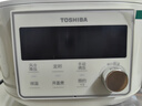 东芝（TOSHIBA）【旗舰新品】小白露风冷电压力锅 5L 4-8人高压锅家用IH锁鲜0排气 纯钛0涂层+陶瓷双胆PC-50MXVC 实拍图