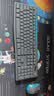 罗技（Logitech）MK275 键鼠套装 无线键鼠套装 办公键鼠套装 全尺寸 商务键鼠套装 带无线2.4G接收器 黑蓝色 实拍图