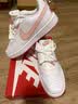 耐克（NIKE）女鞋 2026新款秋季时尚COURT潮流休闲鞋轻便舒适低帮板鞋子大童鞋 樱花粉-105 37.5 实拍图
