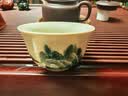 月记窑 柴烧手绘“山水”压手主人杯（陈兴火） 100ml（满容） 实拍图
