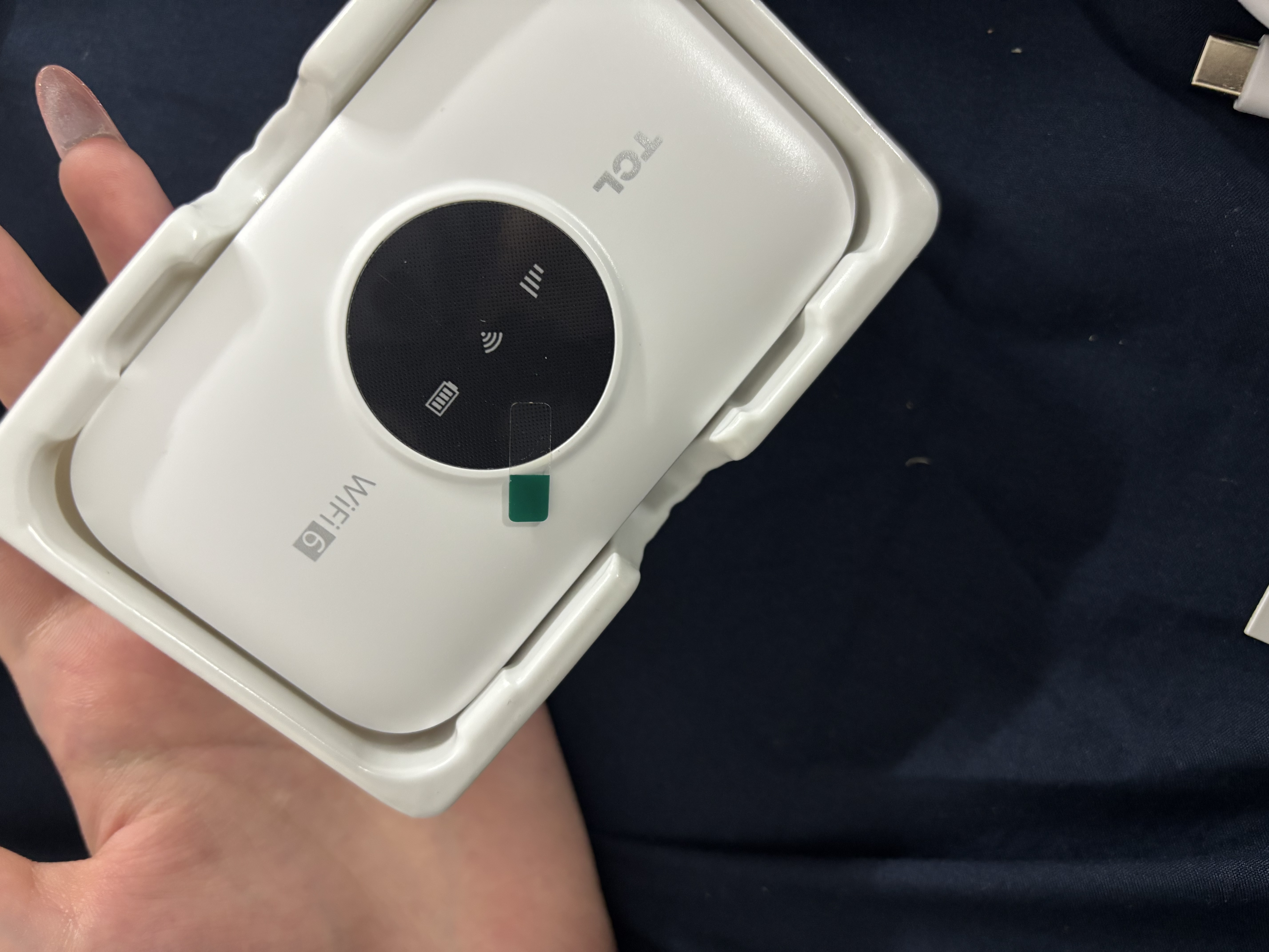 TCL随身wifi2026新款全国通用可移动便携式热点免插卡无线网wi-fi6无限制大流量车载4G路由器5GXY15B 【升级充电款】3000毫安大电池 足额不虚标月享1500G流量 晒单实拍图