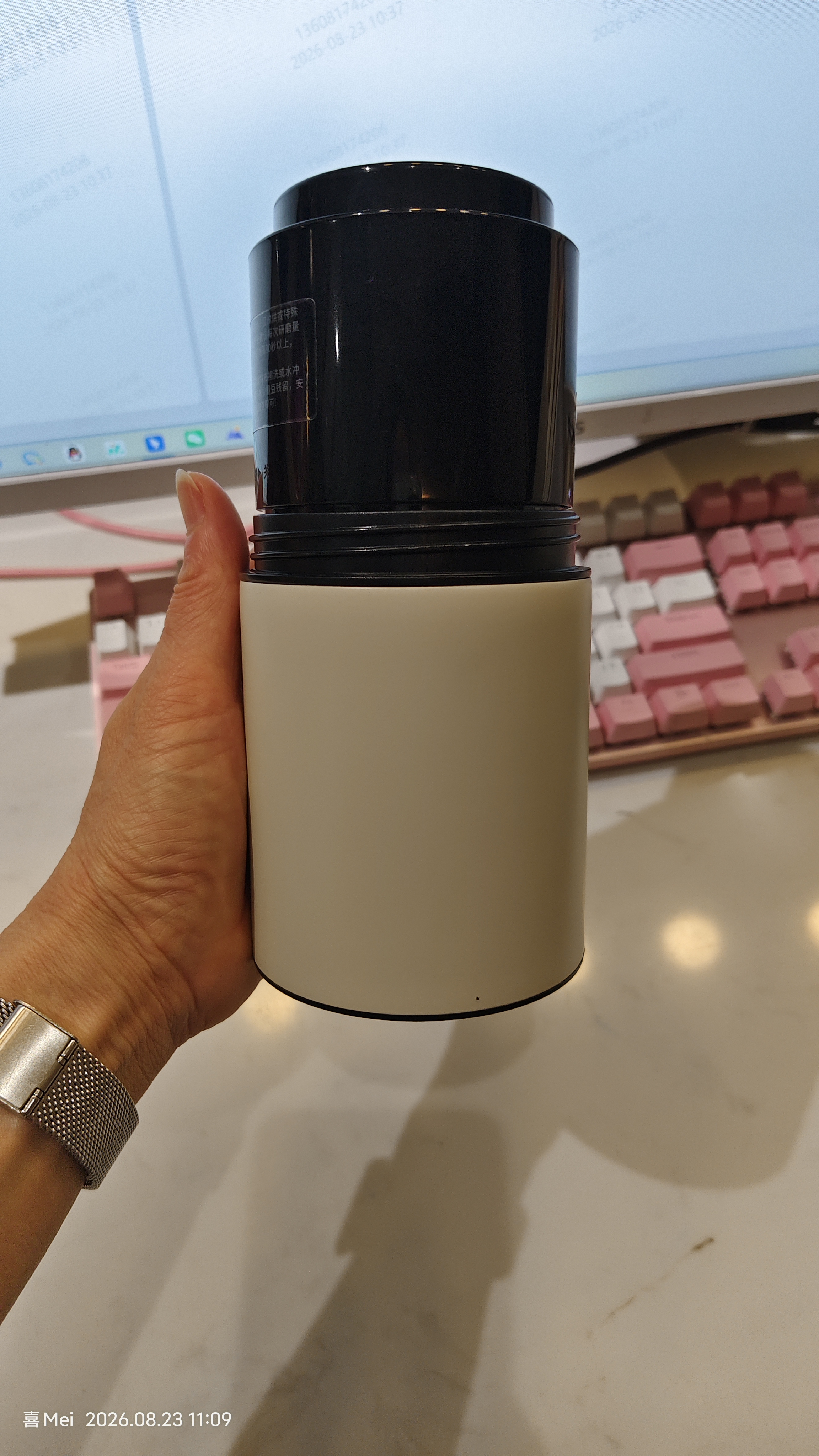 YARDFORCE便携咖啡机研磨冲泡一体杯手冲壶聪明杯电动磨豆机美式咖啡机一人小型冲泡杯乔迁礼物商务 实拍图