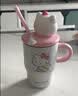 三丽鸥（SANRIO）HelloKitty公仔冰霸保温杯316不锈钢带吸管办公室女生日礼物500ml 实拍图