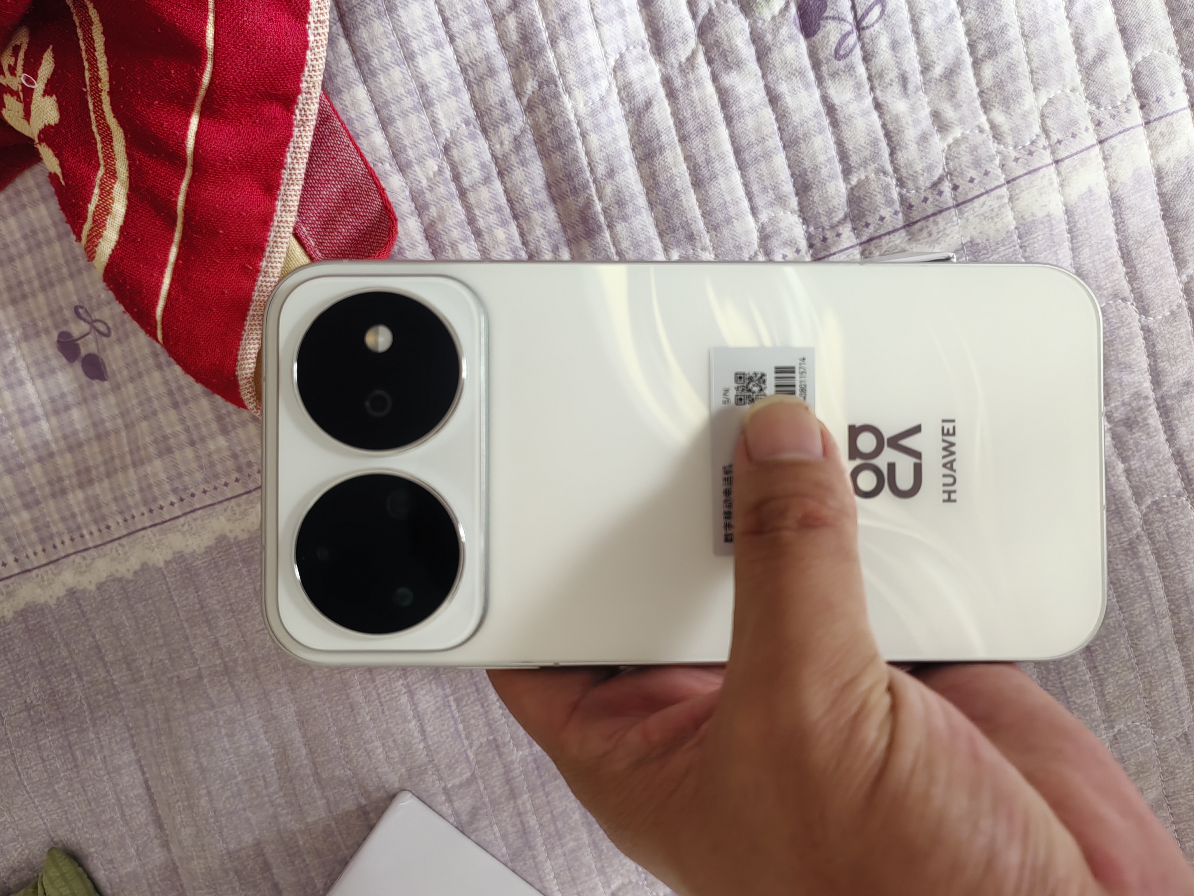华为 nova 16 Pro 时代少年团同款 256GB 天际白 后置2亿红枫影像 麒麟9010S芯片 【赠话费券】 实拍图