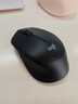 罗技（Logitech）M330 静音鼠标 无线鼠标 办公鼠标 右手鼠标 带无线微型接收器 黑色 实拍图